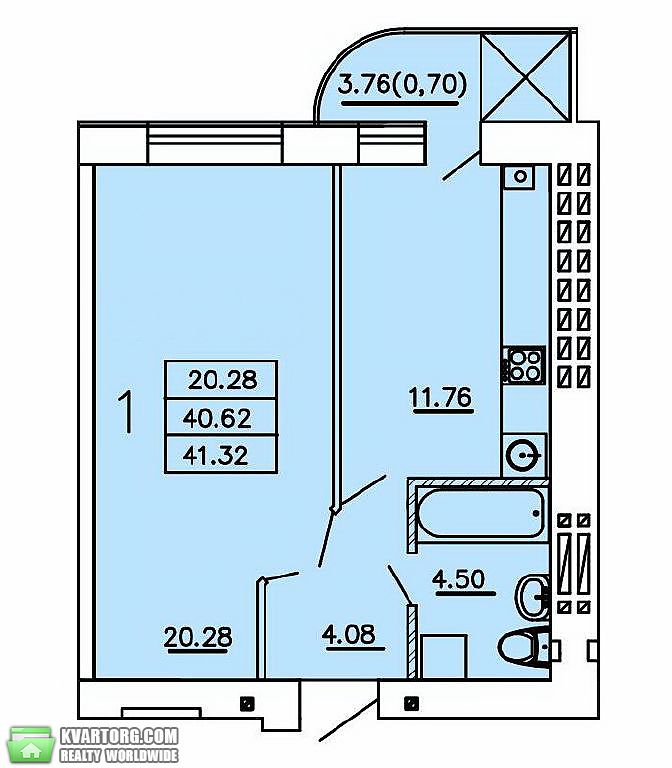 Sell 1-room apartment. Одесса,  Днепроводская дорога — photo 1