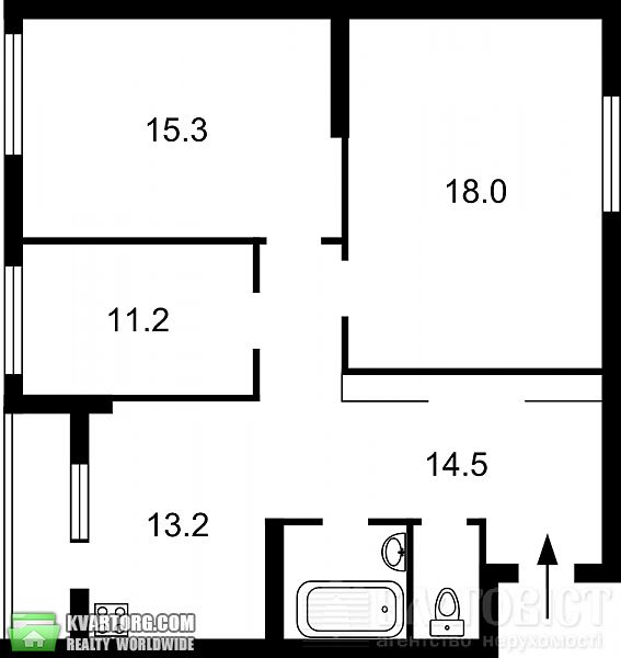 Sell 3-room apartment. Киев, Урловская — photo 4