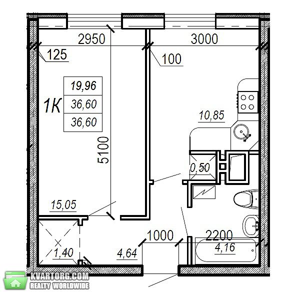 Sell 1-room apartment. Одесса, Среднефонтанская — photo 7