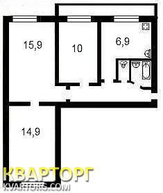 Sell 3-room apartment. Киев, Чернобыльская — photo 7