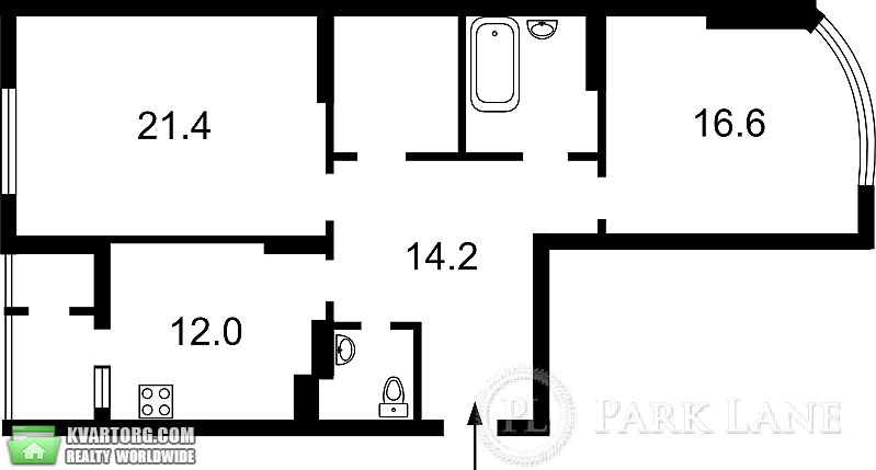 Sell 2-room apartment. Киев,  Ахматовой — photo 2