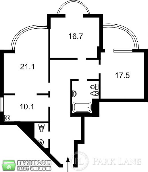 Sell 3-room apartment. Киев, василия симоненко — photo 2