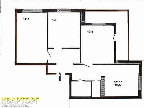 Sell 3-room apartment. Одесса, Днепропетровская дорога — photo 3