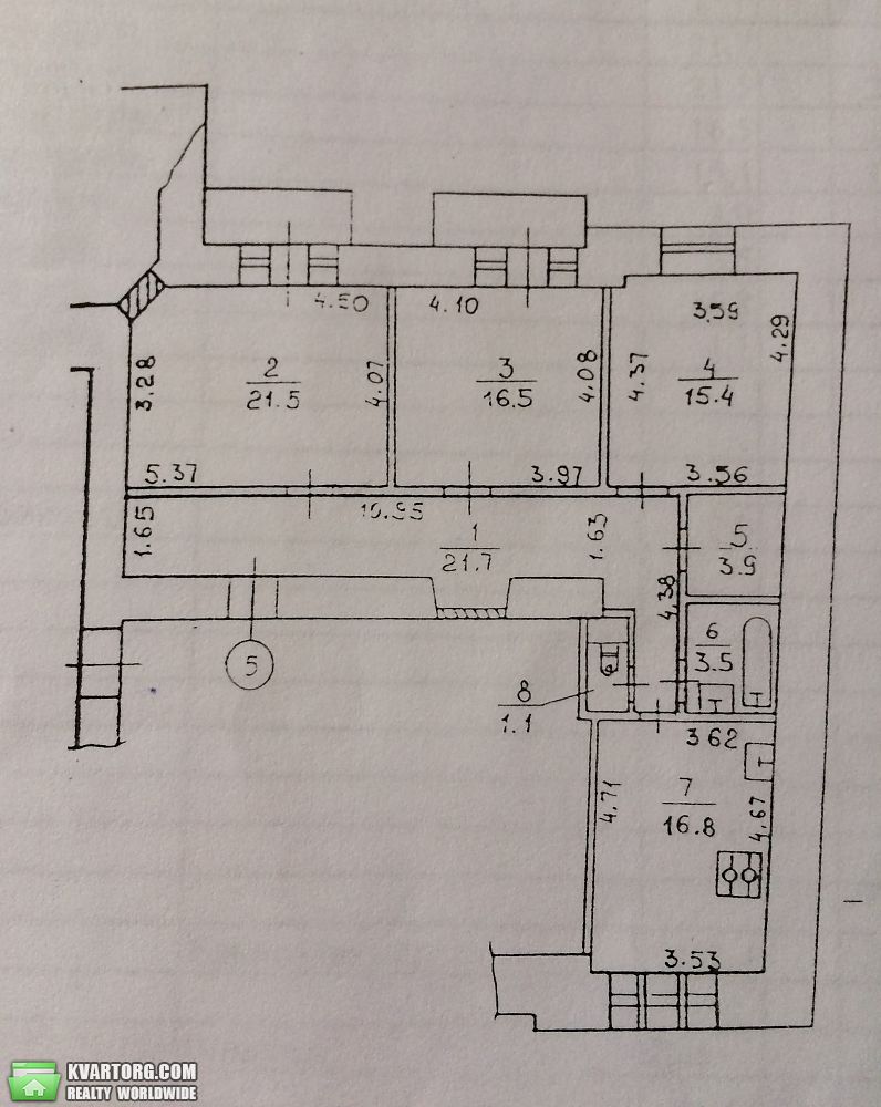 Sell 3-room apartment. Киев,  Саксаганского — photo 5