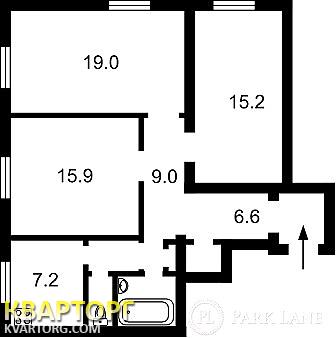 продам 3-комнатную квартиру. Киев,   Якира - фото 2