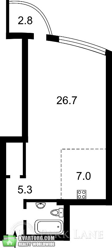Sell 1-room apartment. Киев,  Воссоединения пр — photo 3