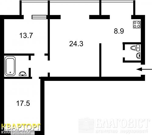 Sell 3-room apartment. Киев,  Шелковичная — photo 6