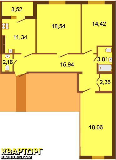 Sell 3-room apartment. Киев, Чубинского — photo 1