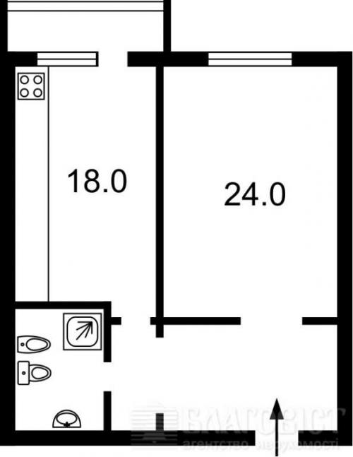 Sell 2-room apartment. Киев, Гончара Олеся — photo 2