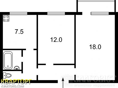 Sell 2-room apartment. Киев, Оболонский пр — photo 3