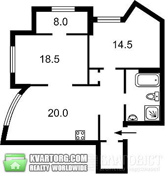Sell 2-room apartment. Киев, Героев Сталинграда пр — photo 9