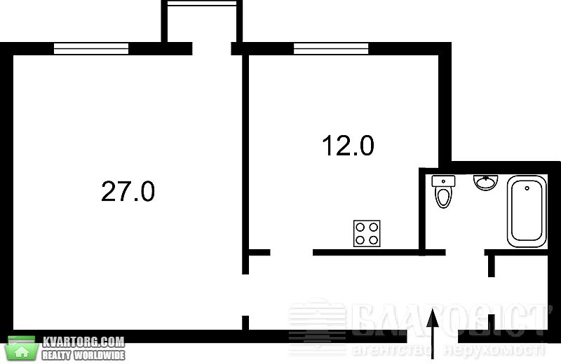 Sell 2-room apartment. Киев,  Саксаганского — photo 3