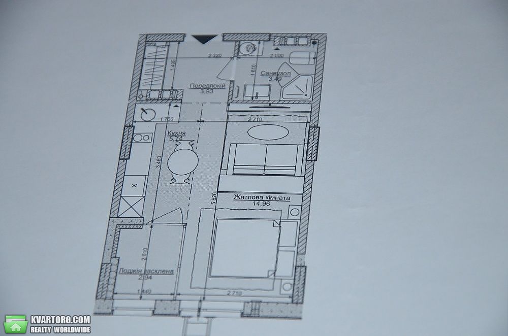 Sell 1-room apartment. Киев, Регенераторная — photo 3