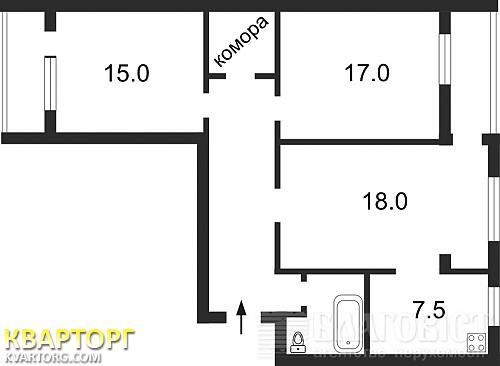 Sell 3-room apartment. Киев,  Малая Житомирская — photo 2