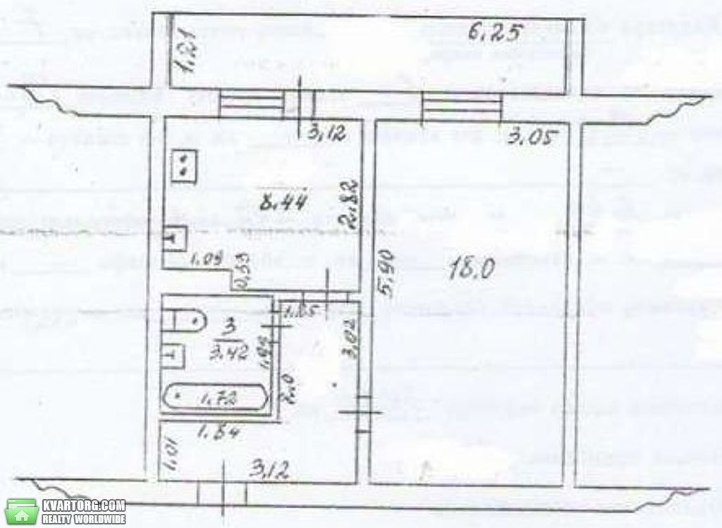 продам 1-комнатную квартиру. Одесса,  Ядова - фото 10