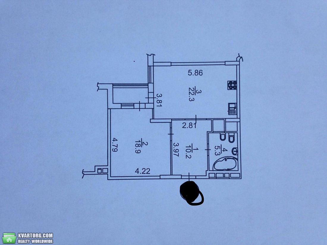 Sell 1-room apartment. Киев,  Вышгородская — photo 5
