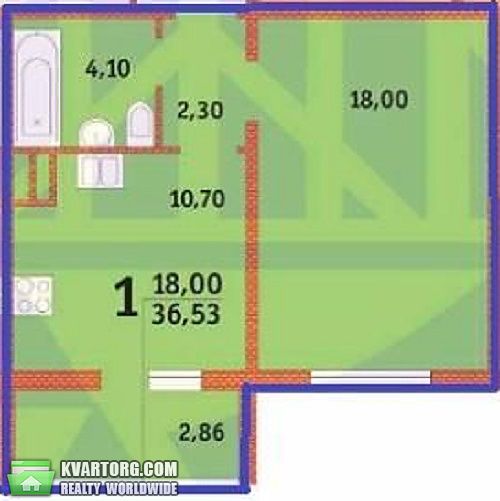 Sell 1-room apartment. Киев, Данченко — photo 7