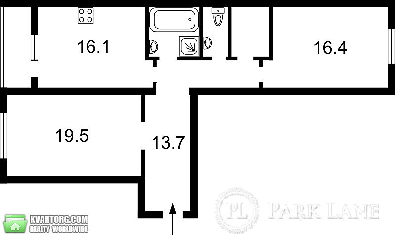 Sell 2-room apartment. Киев,  Науки пр — photo 3