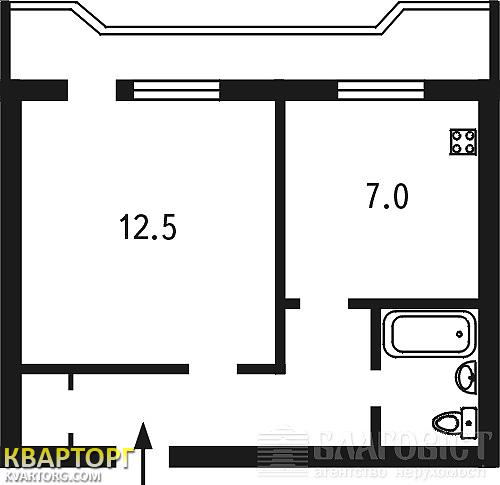 Sell 1-room apartment. Киев,  Тростянецкая — photo 2