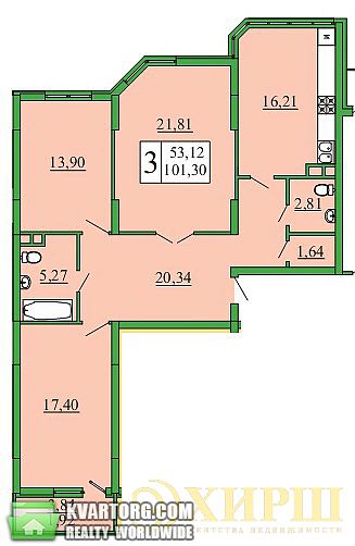 Sell 3-room apartment. Киев,  Ломоносова — photo 2