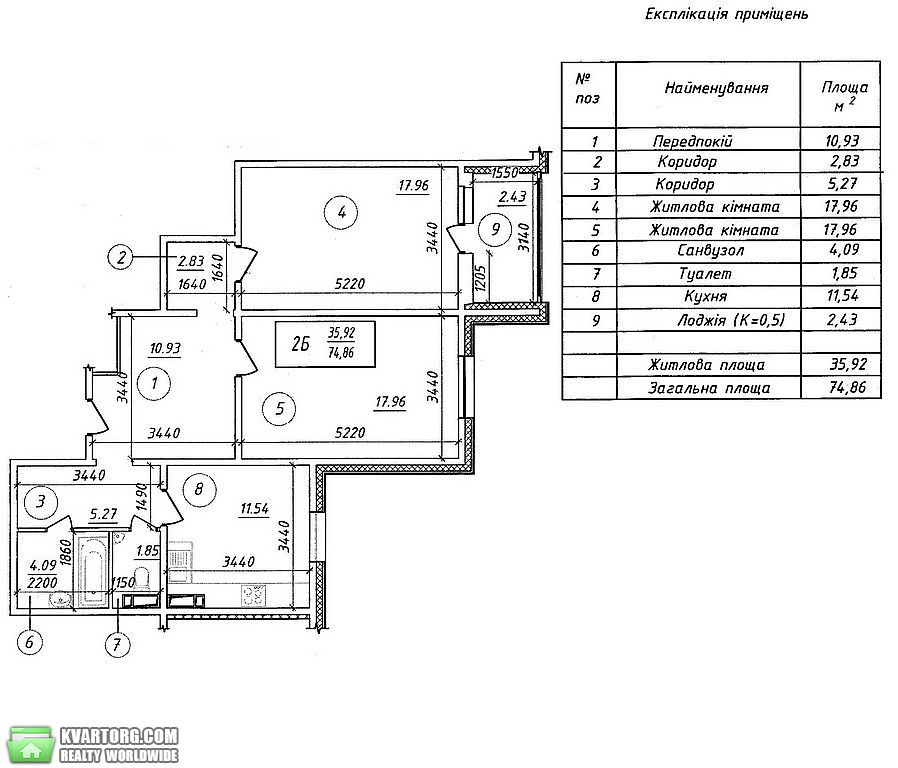 Sell 2-room apartment. Киев,  Правды пр — photo 1