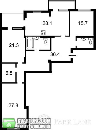 Sell 3-room apartment. Киев,  Драгомирова — photo 1