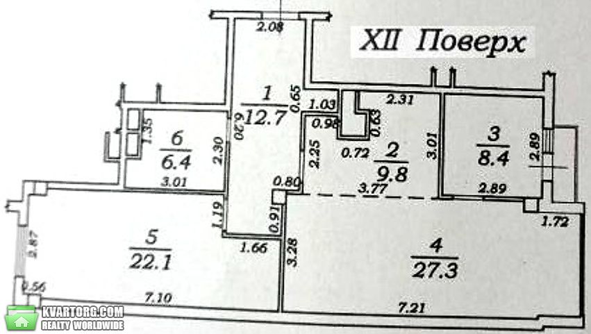 Sell 3-room apartment. Одесса, Жемчужная — photo 10