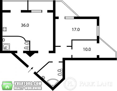 Sell 3-room apartment. Киев,  Драгоманова — photo 10