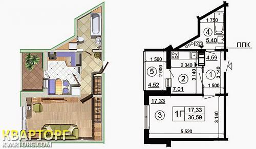 Sell 1-room apartment. Киев,  Чавдар — photo 3