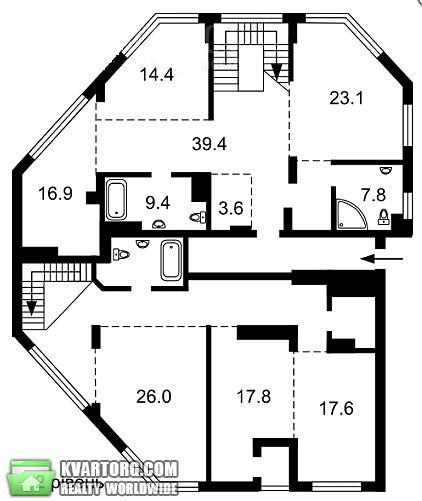 Sell multi-room apartment. Киев,  Струтинского — photo 10