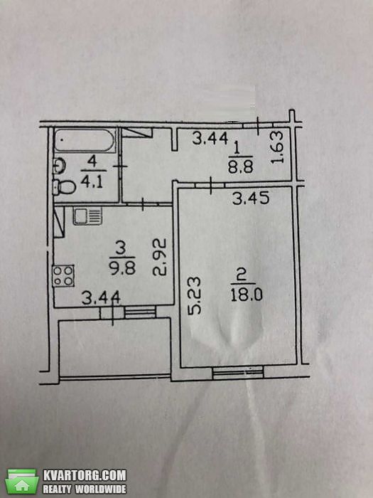 Sell 1-room apartment. Киев, Белицкая — photo 7