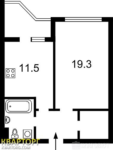 Sell 2-room apartment. Киев,  Бажана — photo 3
