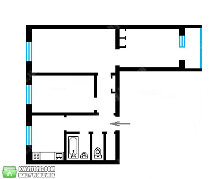 Sell 3-room apartment. Киев,  Тычины пр — photo 3