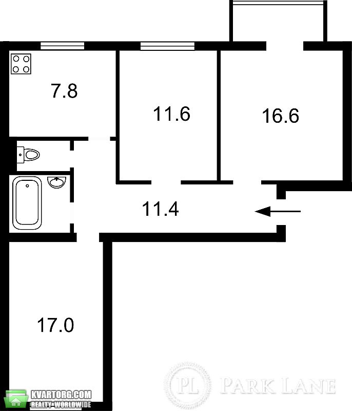 Sell 3-room apartment. Киев,  Большая Васильковская — photo 3