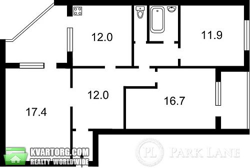 Sell 3-room apartment. Киев, Драгоманова — photo 2