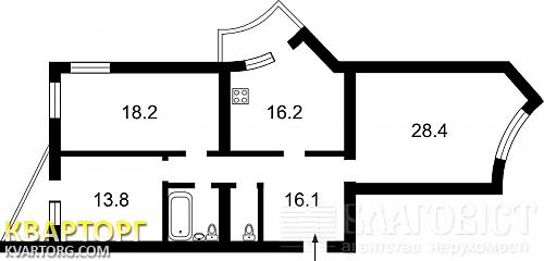 Sell 3-room apartment. Киев,  Героев Сталинграда пр — photo 2