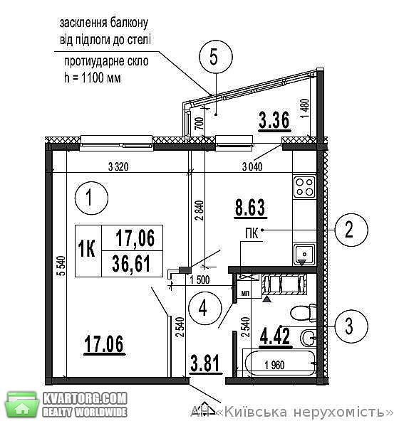 Sell 1-room apartment. Киев,  Чавдар — photo 2