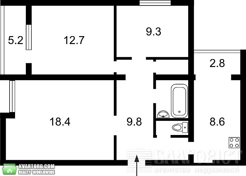 Sell 3-room apartment. Киев,  Антоновича — photo 3
