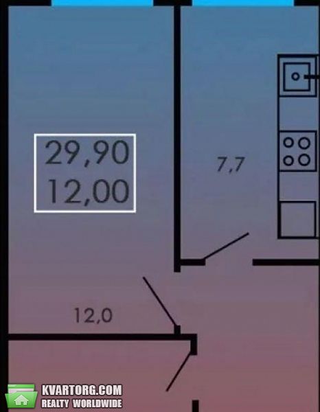 Sell 1-room apartment. Одесса, Штилевая — photo 2