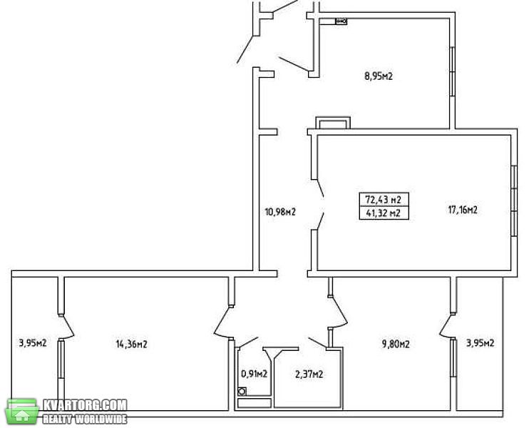 Sell 3-room apartment. Киев,  Здолбуновская — photo 5