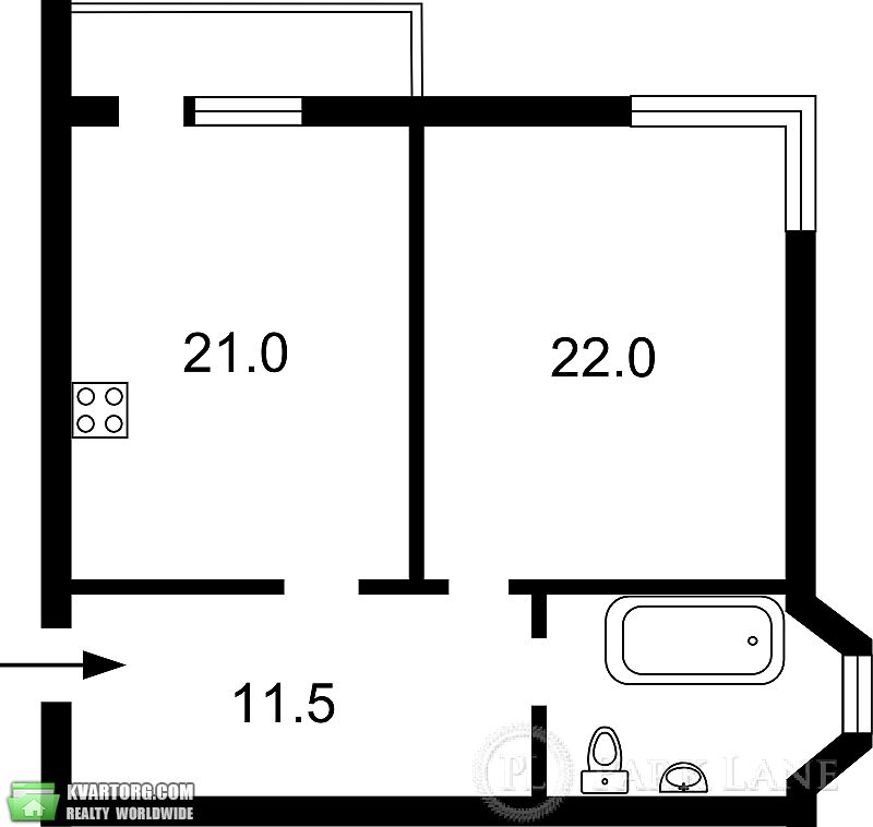 Sell 1-room apartment. Киев,  Чавдар — photo 9