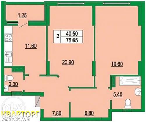 Sell 2-room apartment. Киев, Вильямса Академика — photo 2