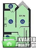 Sell 1-room apartment. Киев,  Барбюса — photo 3