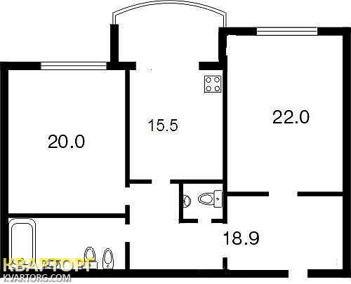 Rent out 2-room apartment. Киев,  Героев Сталинграда пр — photo 8