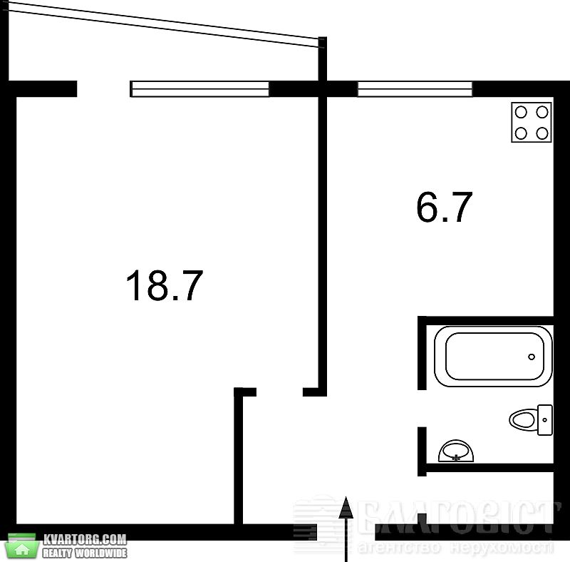 Sell 1-room apartment. Киев,  Владимирская — photo 2
