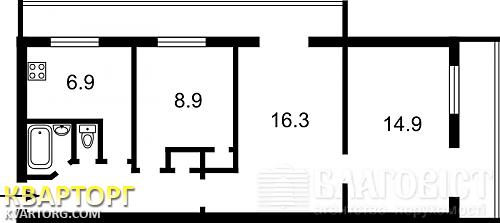 Sell 3-room apartment. Киев,  Серафимовича — photo 2
