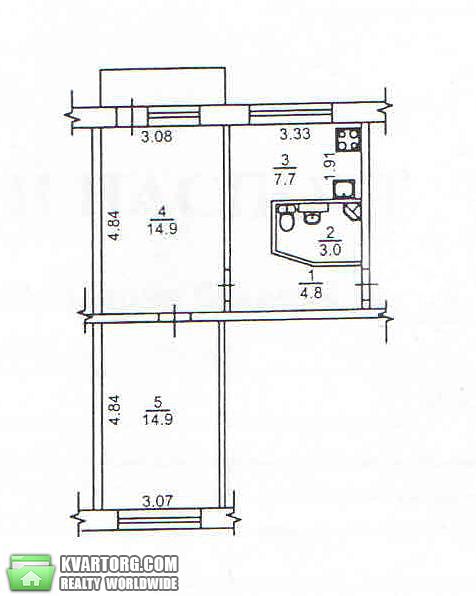 Sell 2-room apartment. Киев,  Туполева — photo 10