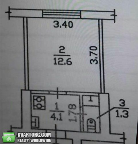 Sell 1-room apartment. Киев,  Новополевая — photo 4