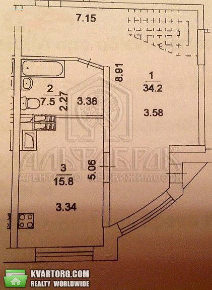 Sell 2-room apartment. Киев,  Ахматовой — photo 6