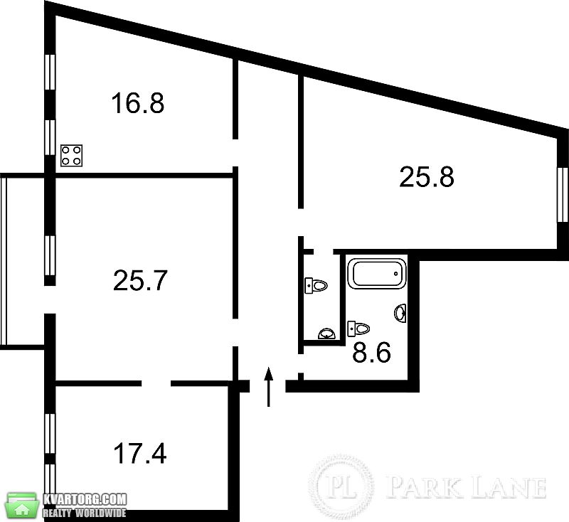 Sell 3-room apartment. Киев, Заньковецкой — photo 7